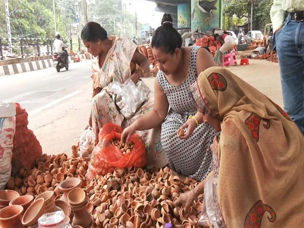 Diwali Diya Market Brightens Up Guwahati Amid Cultural Festivities