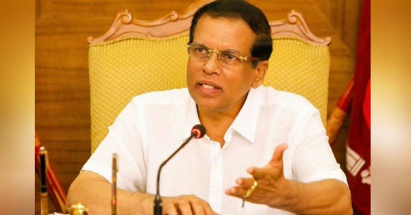 Sirisena vows never to reappoint ousted Wickremesinghe 