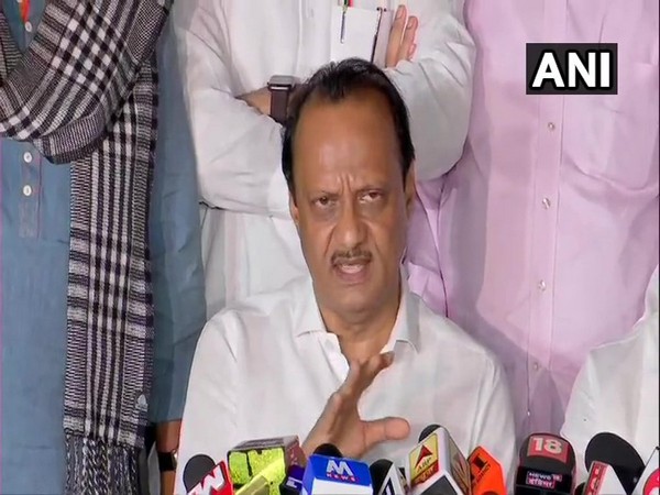 Ajit Pawar returns home, meets supporters