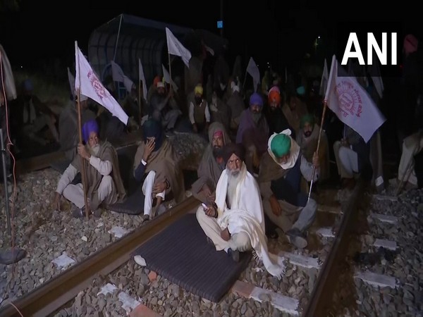 Passenger train halted at Beas railway station as farmers' union blocks tracks in Amritsar