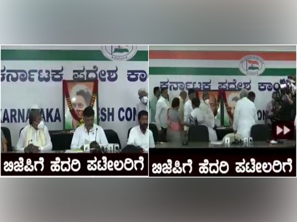 Fearing BJP, Shivakumar 'persuaded' to install Sardar Patel's photograph at Cong event to mark Indira Gandhi's death anniversary 