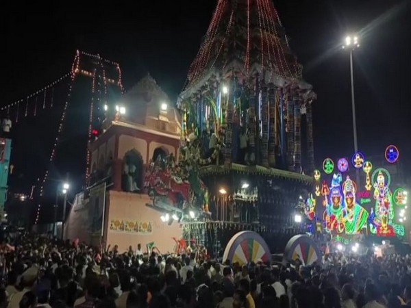 Tamil Nadu: Devotees throng Karthigai Deepam Pancha Ratham festival in Thiruvannamalai