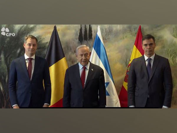 Israeli PM Netanyahu meets his Spanish, Belgian counterparts