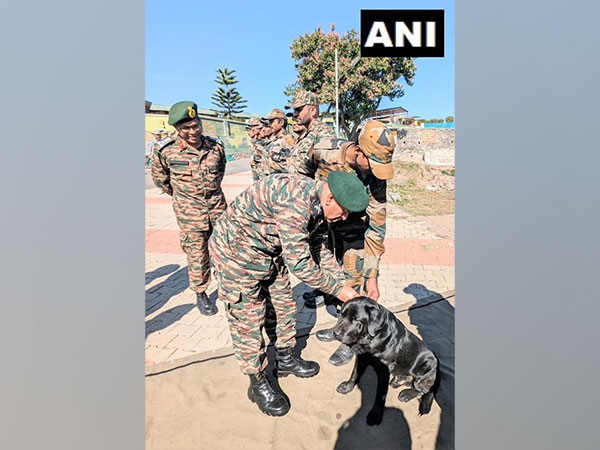 Indian Army's K9 awarded for tracking down Pakistani terrorists during Rajouri encounter