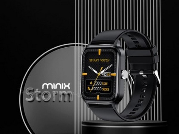 Minix Storm smartwatch launched in India with a 1.85-inch, high-pixel display and waterproof bluetooth speakers!
