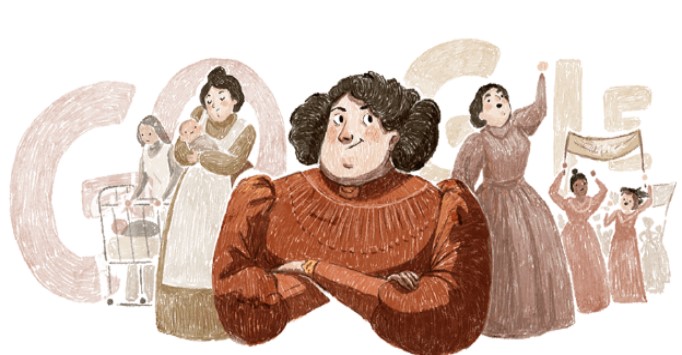 Adelaide Cabete: Google doodle celebrates 156th birthday of Portuguese feminist & activist