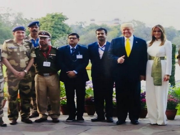 Donald Trump, Melania get clicked with CISF personnel in Agra