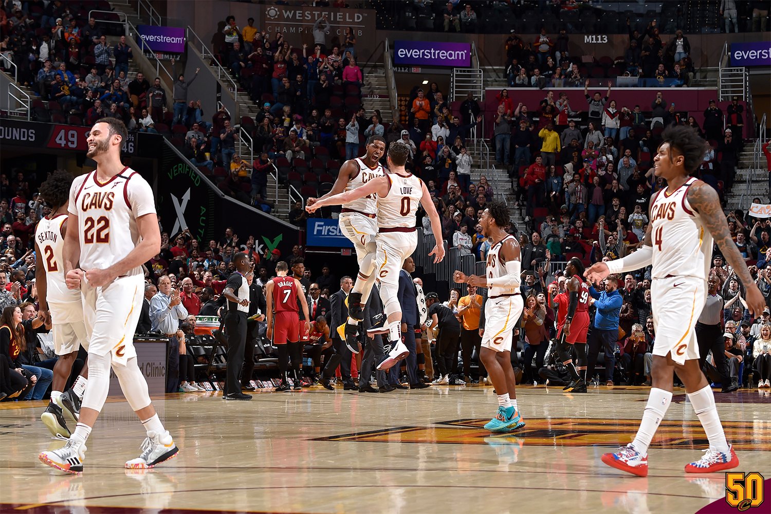 Cavs rally from 22 down, drop Heat in OT