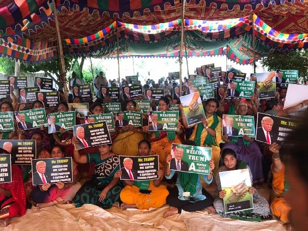'Please Trump, Save Amaravati': protesters raise slogan in Andhra Pradesh
