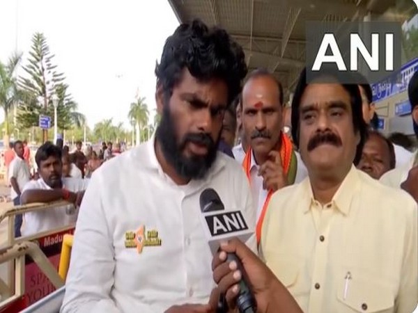 "Anger against DMK govt on rise with each passing day": BJP's TN chief Annamalai 