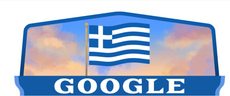 Google doodle celebrates Greece National Day!