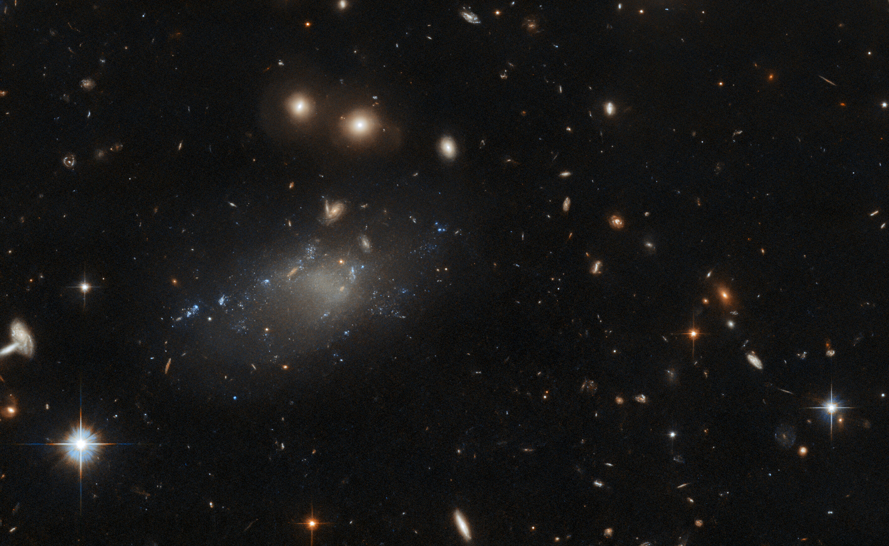 Hubble captures an ultra-diffuse galaxy 4 billion light-years from Earth: See pic