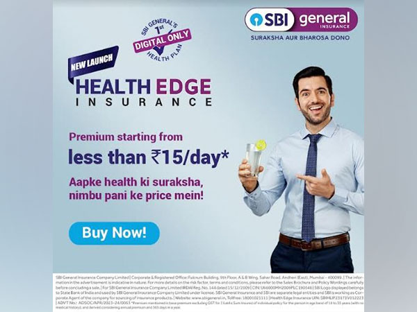 SBI General launches a fully customizable, digital-only health product 'Health Edge Insurance'