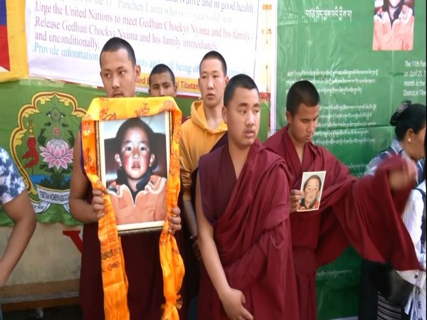 Shimla: Tibetans in exile hold peace march on 35th birth anniversary of Panchen Lama  