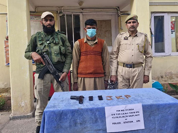 LeT terror associate along with ammunition held in Baramulla: Police