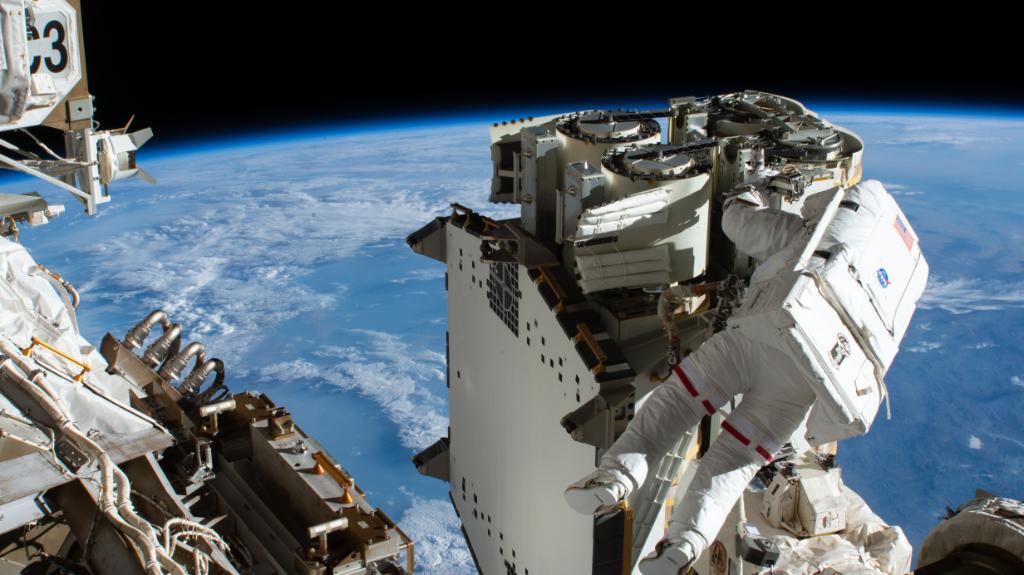 Watch Friday's spacewalk to install new solar arrays at space station