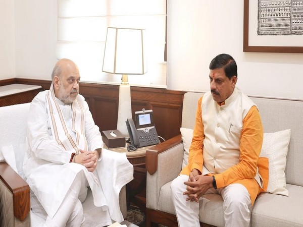 MP CM Mohan Yadav calls on Union Minister Amit Shah in Delhi; invites him to launch "Ek Ped Maa Ke Naam" campaign