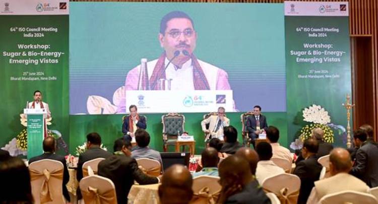 Pralhad Joshi Highlights India’s Advances in Sugar and Biofuel at ISO Meeting
