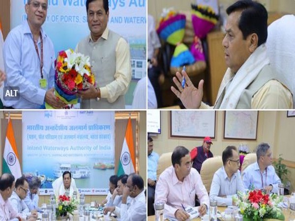 Union Minister Sonowal reviews IWAI projects, unveils 5-year action plan for developing national waterways