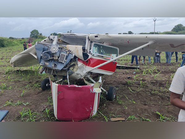 Trainee aircraft crashes in Pune farm, woman pilot injured