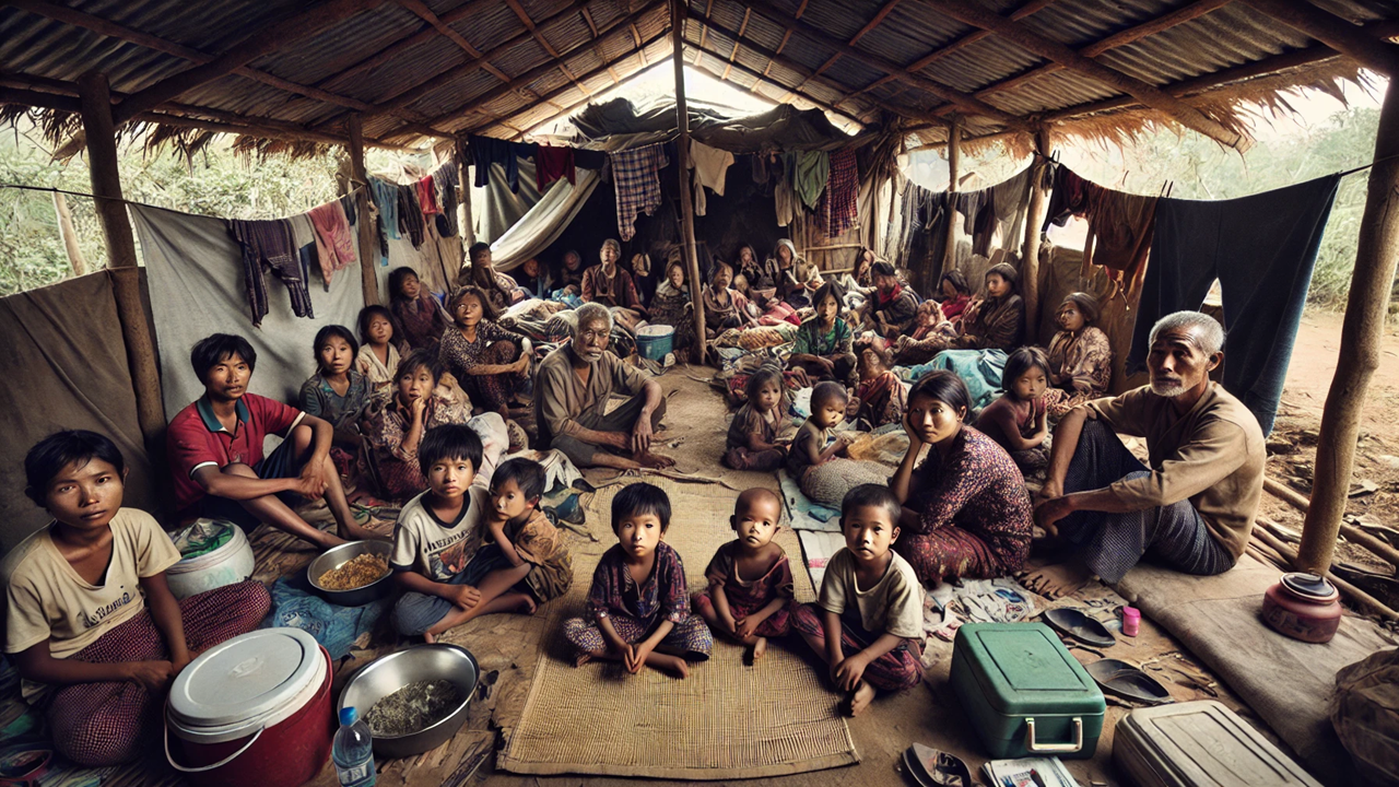 Caught in Crisis: The Struggles of Myanmar’s Internally Displaced