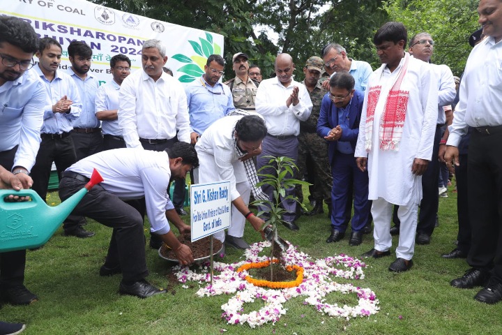 G. Kishan Reddy Launches Vriksharopan Abhiyan 2024, Plants 1 Million Saplings