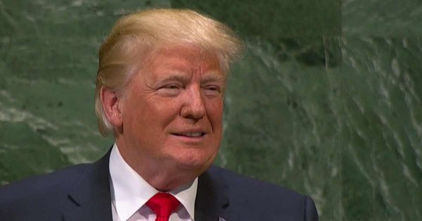 UN spectator laughs as Trump boasted about administration's accomplishments