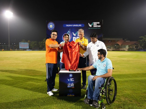 Jay Shah unveils National Physical Disability T20 Cricket Championship trophy