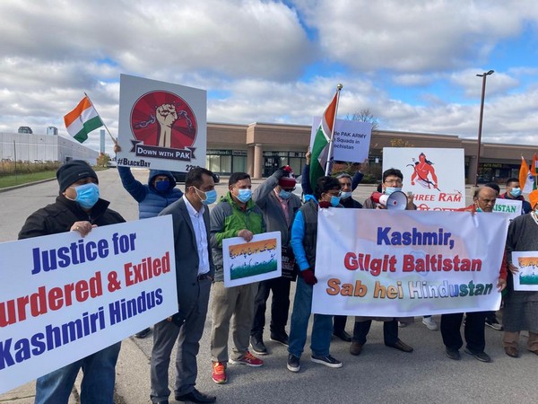 Indian diaspora in Canada holds protest against Pakistan sponsored terrorism
