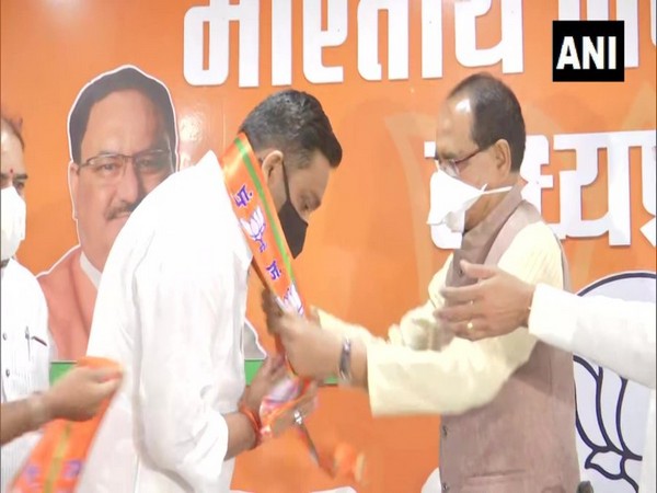 Former Cong MLA Rahul Lodhi joins BJP in Madhya Pradesh