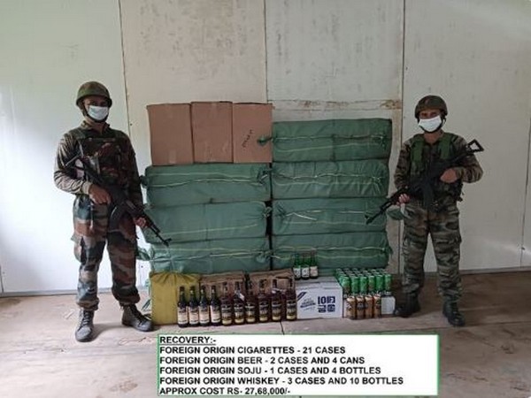 Assam Rifles recovers contraband worth over Rs 27 lakh from Mizoram's Champhai