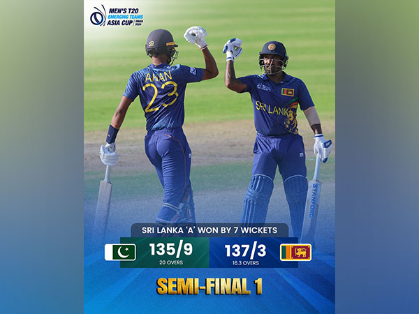 Sri Lanka A Stuns Defending Champs Pakistan A to Reach ACC Emerging Asia Cup Final