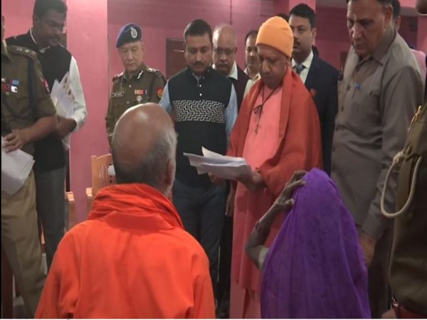 UP: CM Adityanath holds 'Janta Darbar' to resolve people's grievances