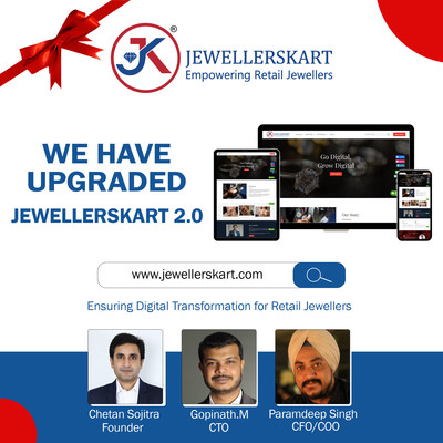 Jewellerskart launches India's Most Advanced Jewellery E-commerce Platform 'Jewellerskart 2.0'