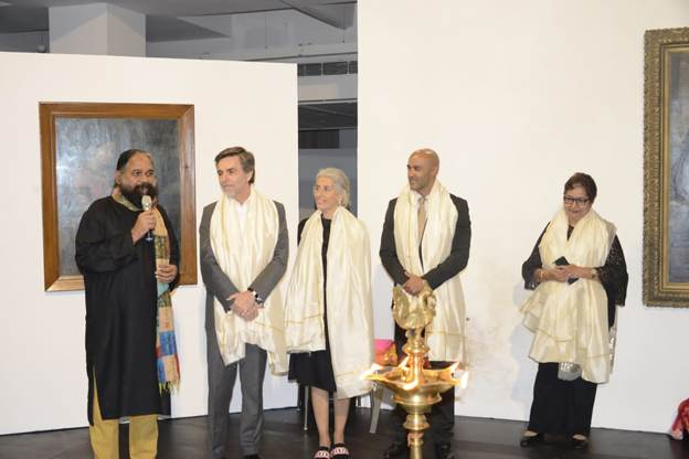 Exhibition of paintings by Goan painter António Xavier Trindade inaugurated at NGMA 
