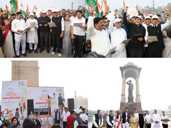 Youth-Led Padyatra Marks India's 75th Constitution Day