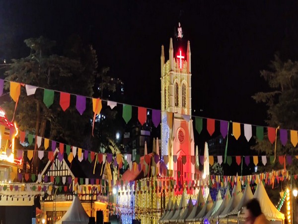 Shimla decorated for Christmas celebrations, some people left disappointed as midnight prayers cancelled last moment 