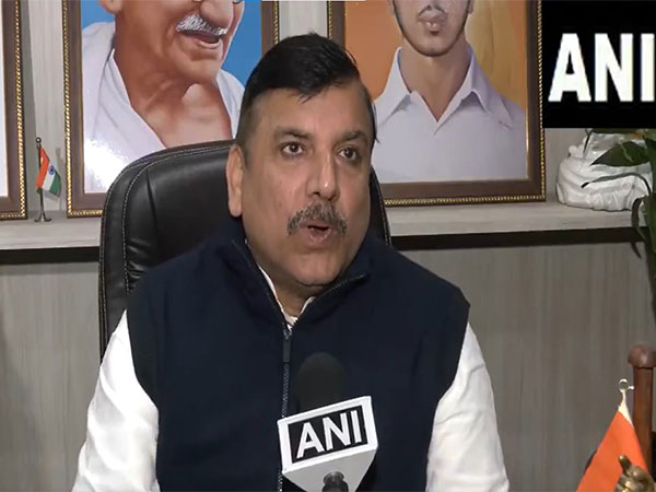 AAP's Sanjay Singh accuses Bharatiya "Jhootha" Party of spreading lies