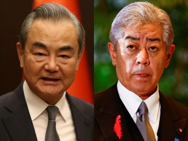 Foreign ministers of Japan, China hold talks in Beijing