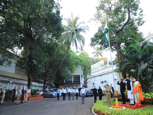 73rd Republic Day: Maharashtra Chief Minister Uddhav Thackeray unfurls national flag in Mumbai