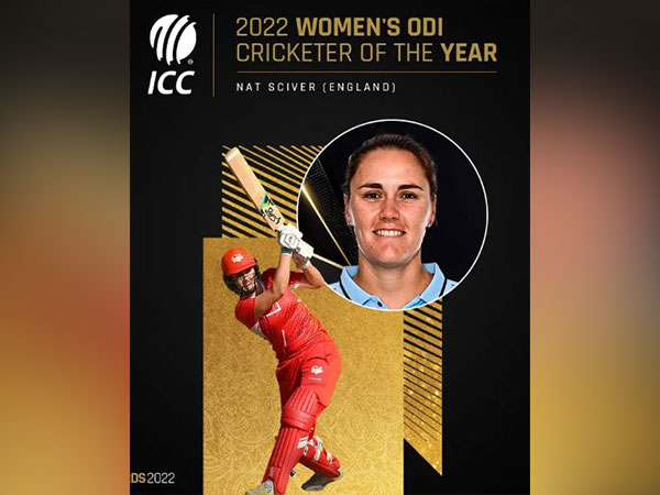 England's Nat Sciver crowned as ICC Women's ODI Cricketer of 2022