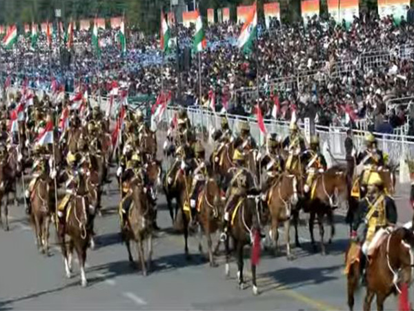 Triumphant March: India's 76th Republic Day Parade Celebrates Military Heritage