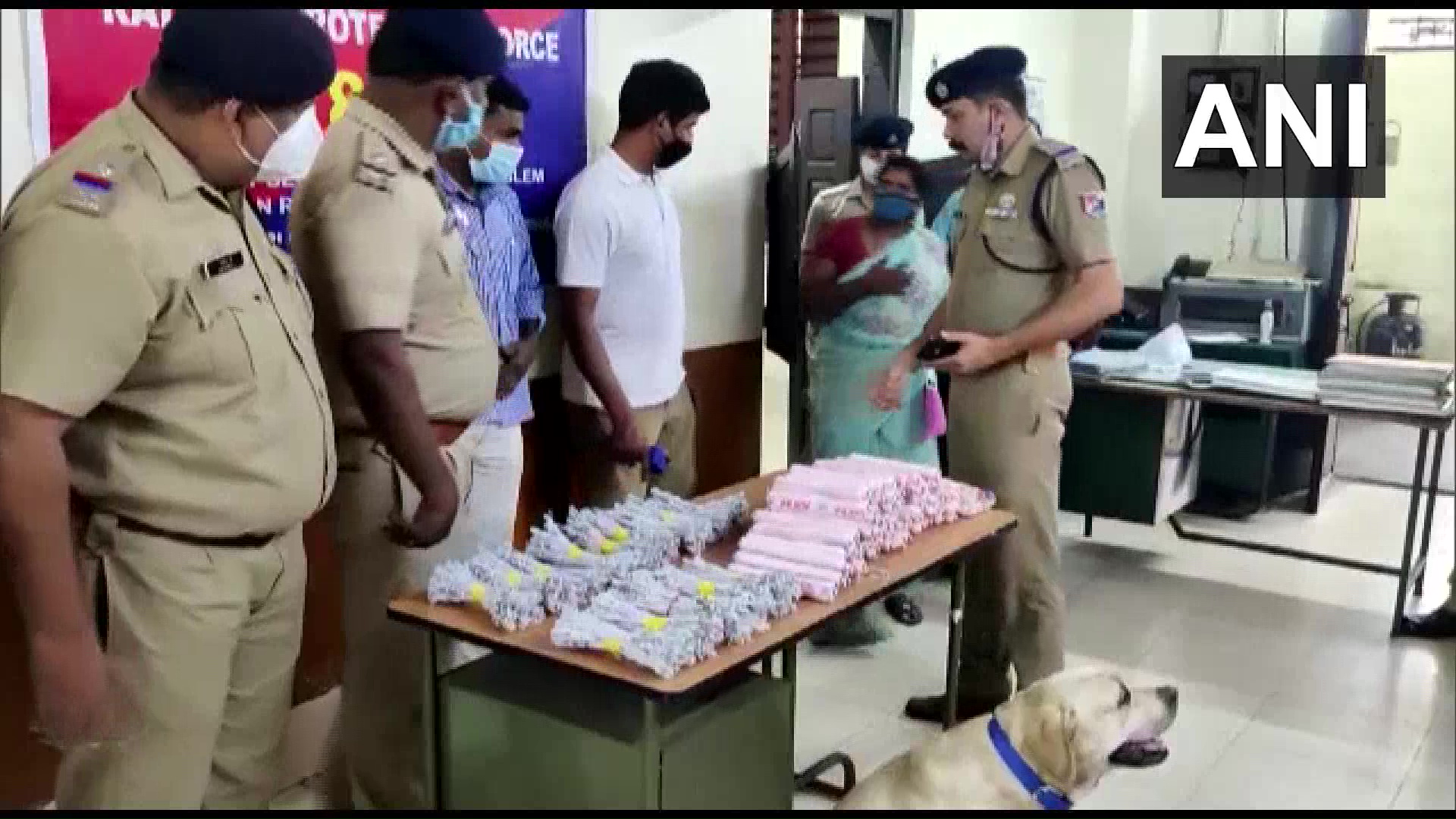 117 gelatin sticks, 350 detonators seized at Kozhikode railway station