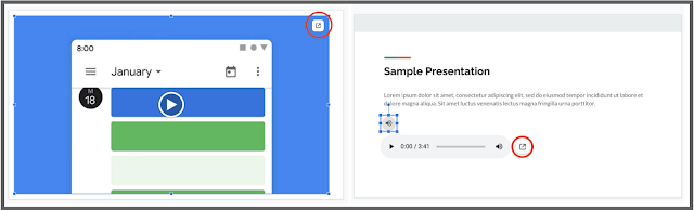 You can now easily find source for embedded Google Drive files in Slides