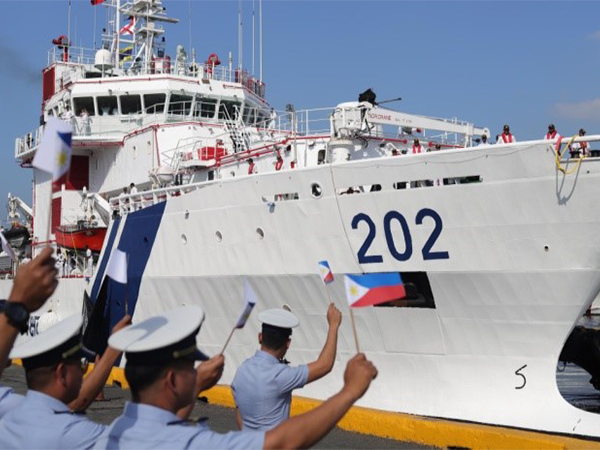 Indian Coast Guard ship docks at Manila port amid tensions in South China Sea 