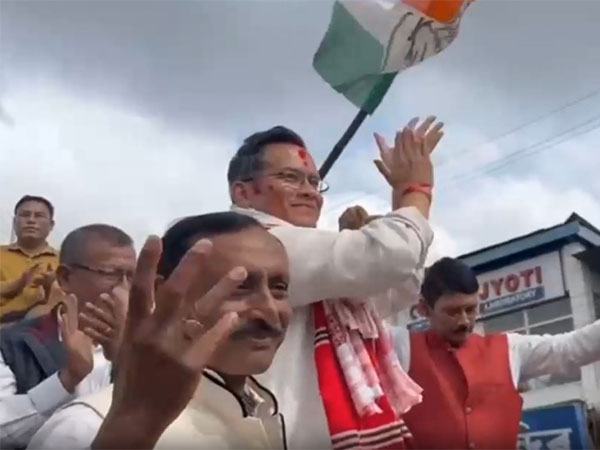 Congress MP Gaurav Gogoi holds roadshow in his Lok Sabha constituency, Jorhat
