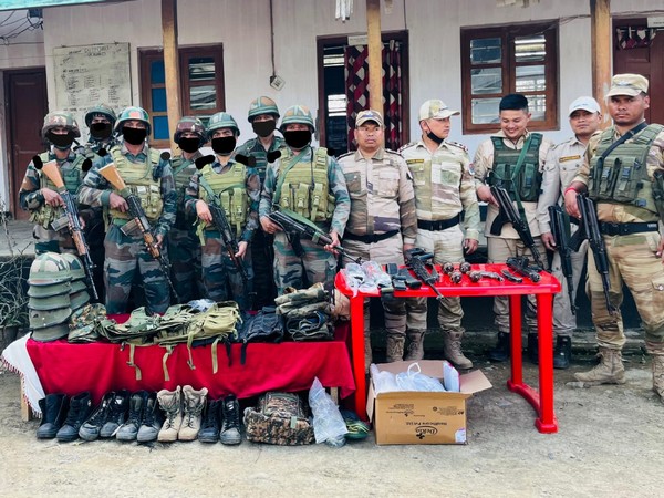 Indian Army recovers arms, ammunition in Manipur