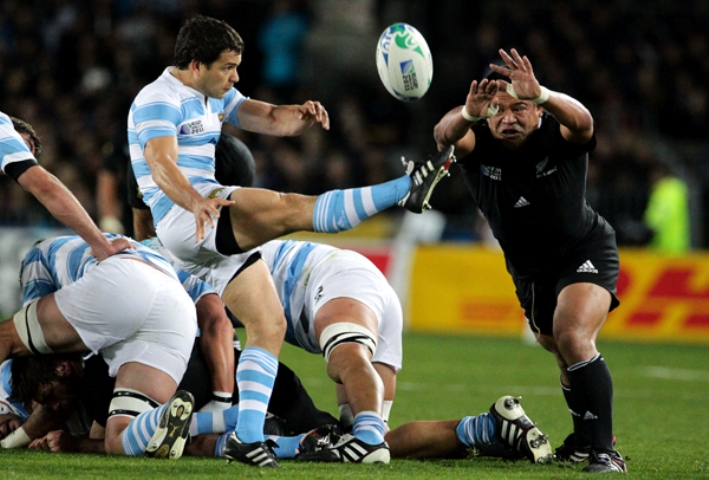 Rugby-Argentina lose scrumhalf Cubelli for remainder of World Cup