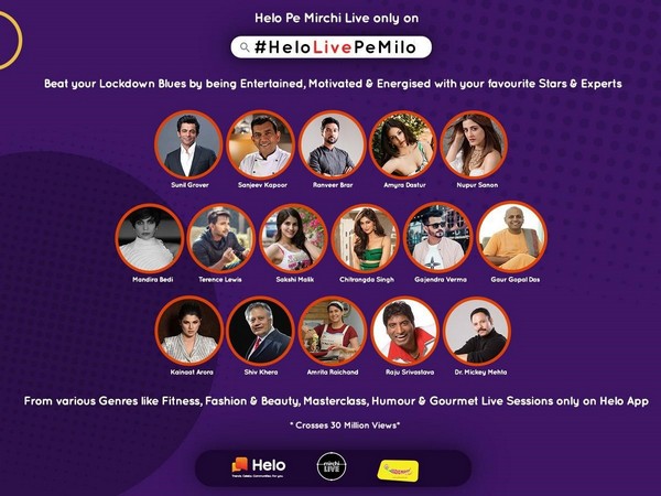 Radio Mirchi and Helo come together to beat lockdown blues with Helo Mirchi Live 