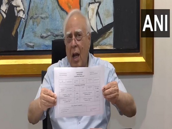 LS polls: Kapil Sibal issues checklist to verify "EVM tampered or not" during counting on June 4